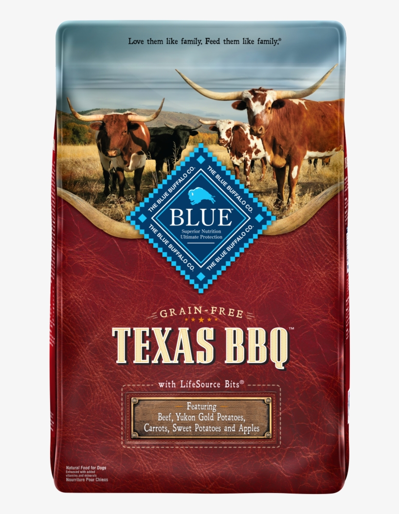 Blue Buffalo Regionals Grain Free Texas Bbq With Beef,, transparent png #6903297
