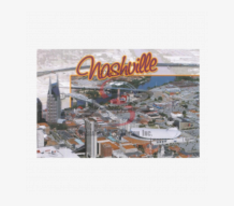 Nashville Postcard Pack- Aerial Day, transparent png #6903708