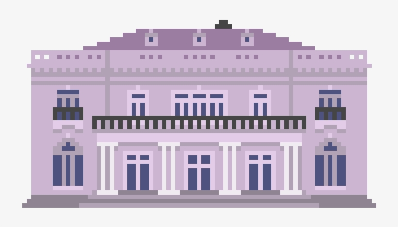 Pixelated New Orleans House, transparent png #6906033