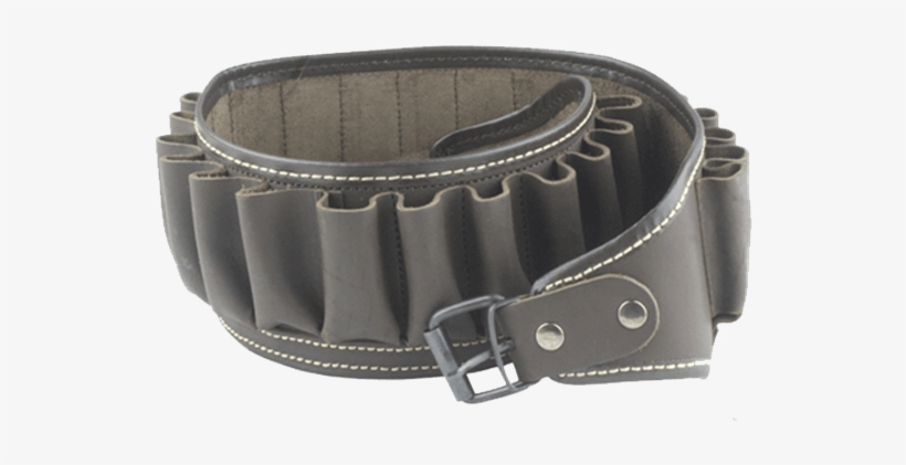 Western Leather Cartridge Belt, transparent png #6908627