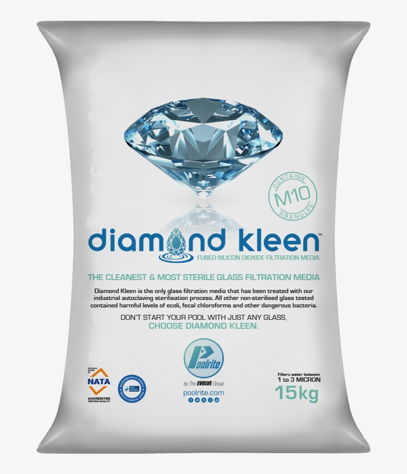 Diamond Kleen Glass Filtration Media, transparent png #6910031