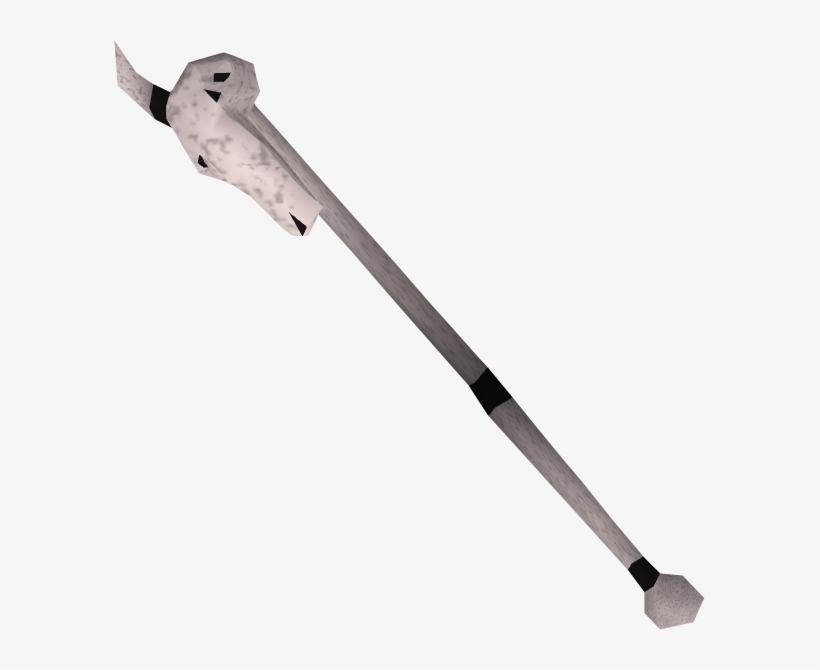 Skull Sceptre, transparent png #6912145