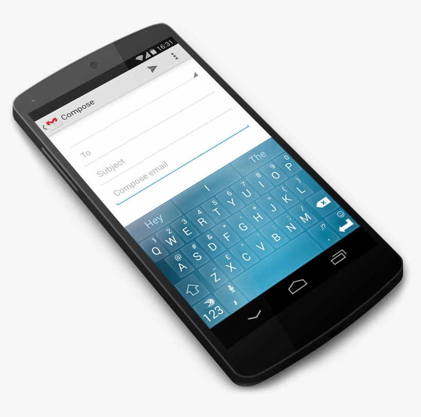 The Swiftkey Android Keyboard Predicts Which Word You'll, transparent png #6913356