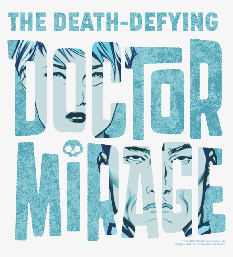 Doctor Mirage Character Logo Men's Long Sleeve T-shirt, transparent png #6913811