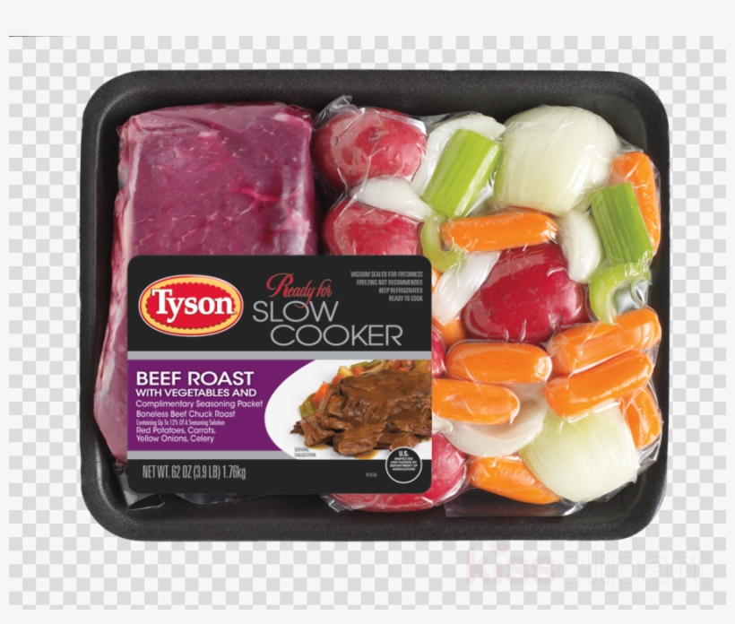 Slow Cooker Meal Kits Clipart Bento Roast Beef Recipe, transparent png #6915065