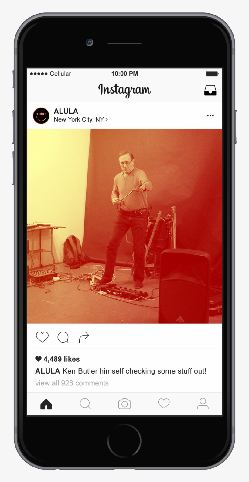 Alula Instagram Mockup 3, transparent png #6916625