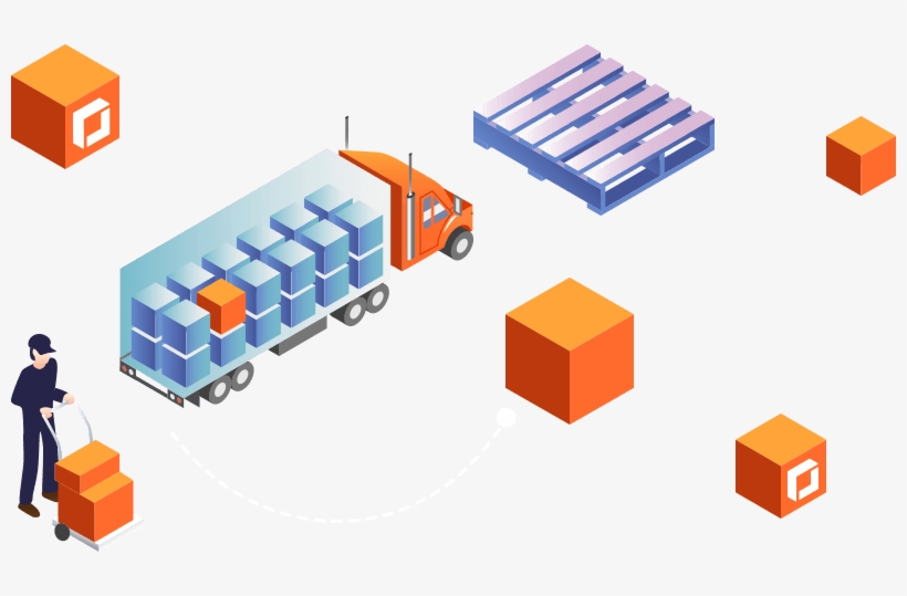 Freight Shipping Logistics Technology, transparent png #6916993