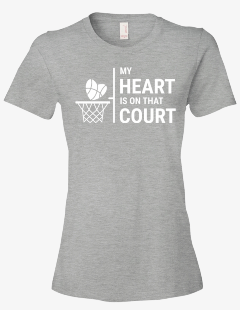 My Heart Is On That Basketball Court, transparent png #6917731