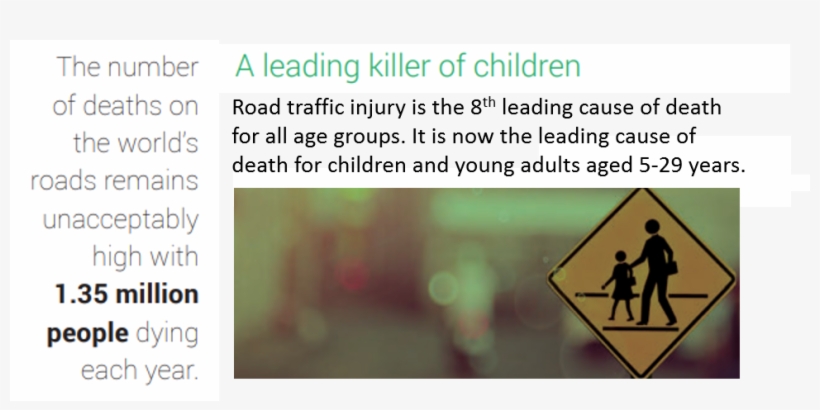 Road Safety From @who @drtedros @bloombergdotorg, transparent png #6917783