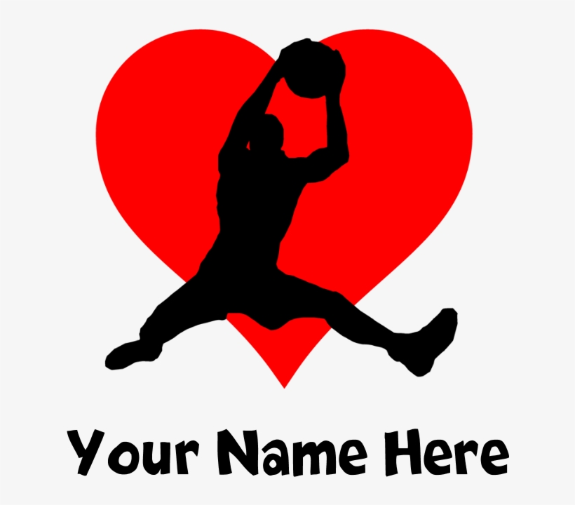 Custom Basketball Heart Journal, transparent png #6917785