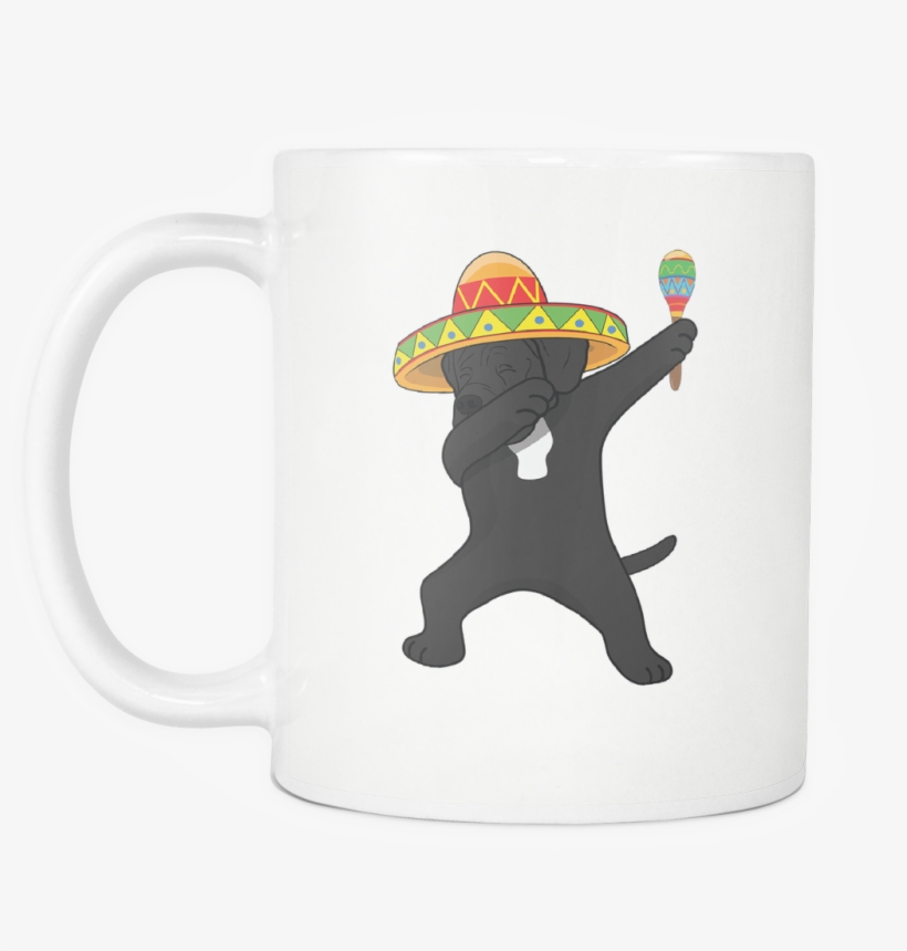 Dabbing Cane Corso Dog In Sombrero, transparent png #6919756