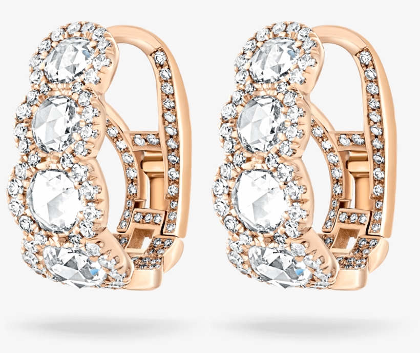 Rc 09 009 05 F2 Rose Cut Earrings, transparent png #6920523
