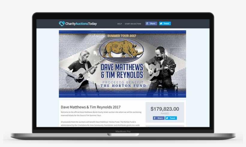 Make Beautiful Online Auctions For Your Charity With, transparent png #6920574