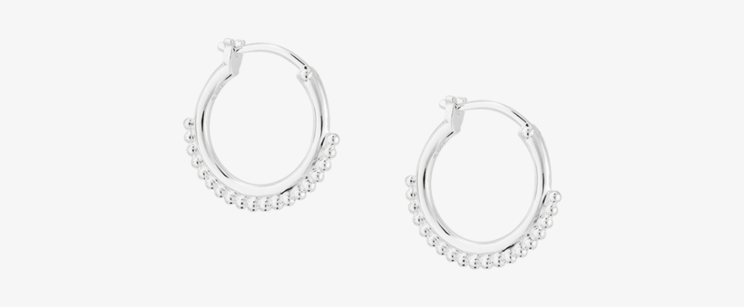 Detail Hoop Earrings Image, transparent png #6920744
