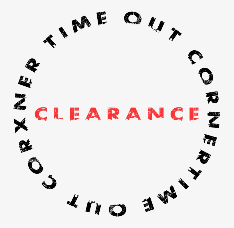 "time Out"- Clearance Corner, transparent png #6922087