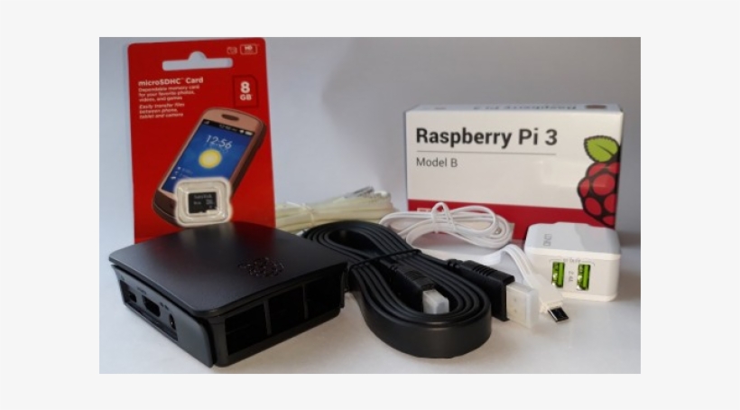 Raspberry-pi 3 Complete Kit, transparent png #6922656