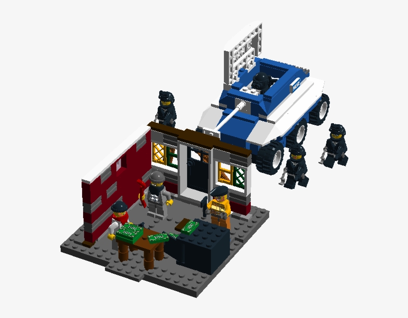 Swat Team Vs Bandits, transparent png #6923160