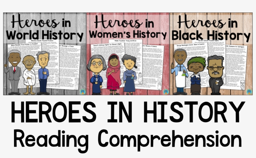 Heroes In Black History Reading Comprehension, transparent png #6923476