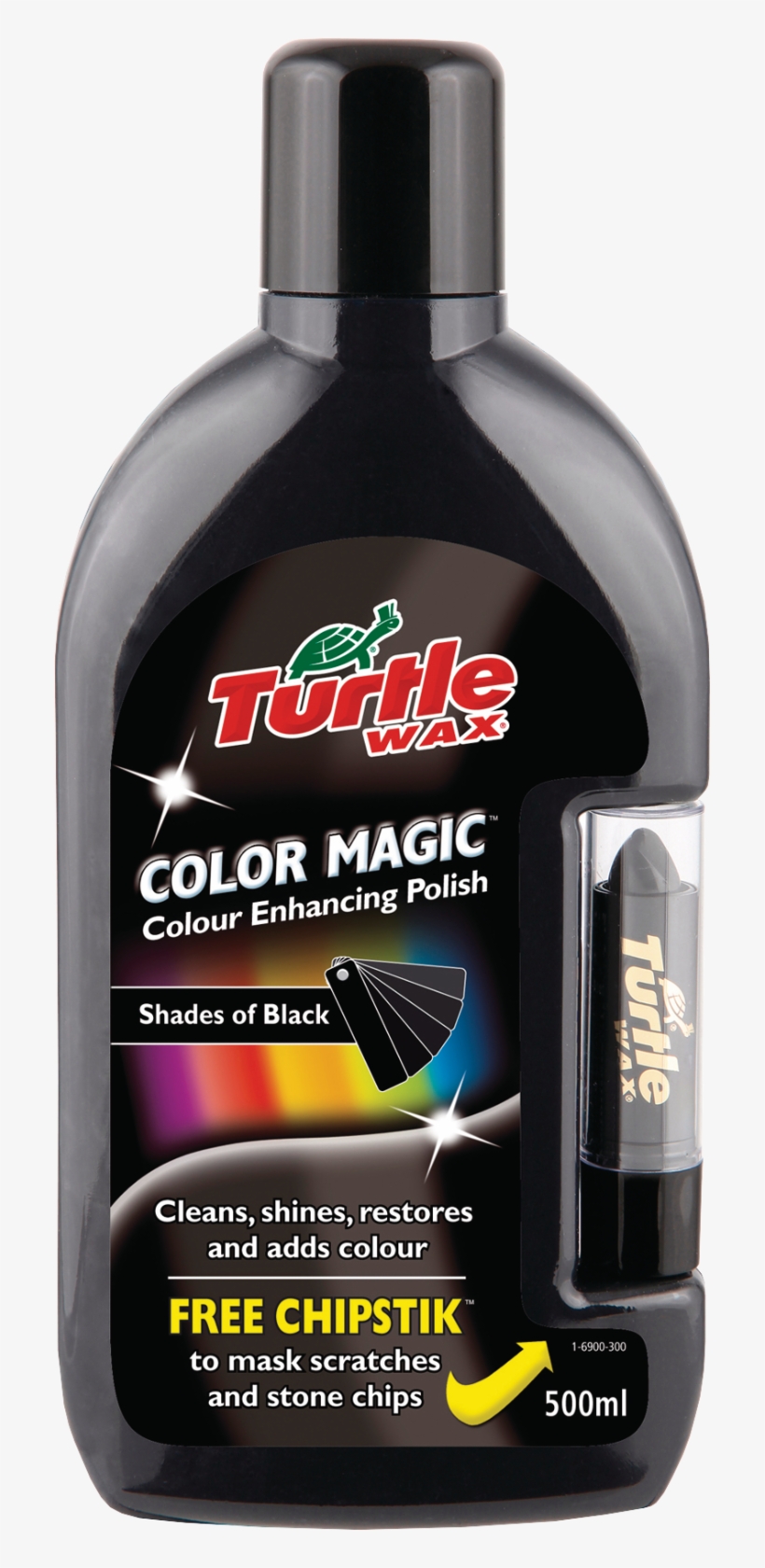 Turtle Wax Color Magic 500ml Car Polish With Free Chipstick, transparent png #6924797