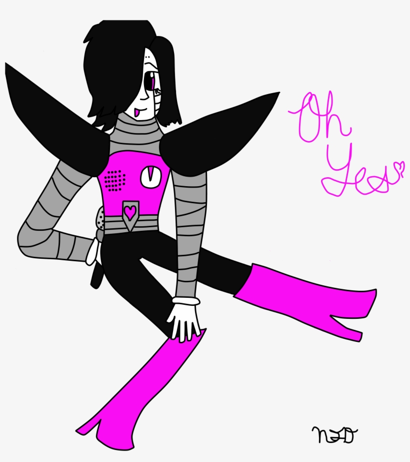 This Is Actually First Time To Draw Mettaton Ex, transparent png #6925087