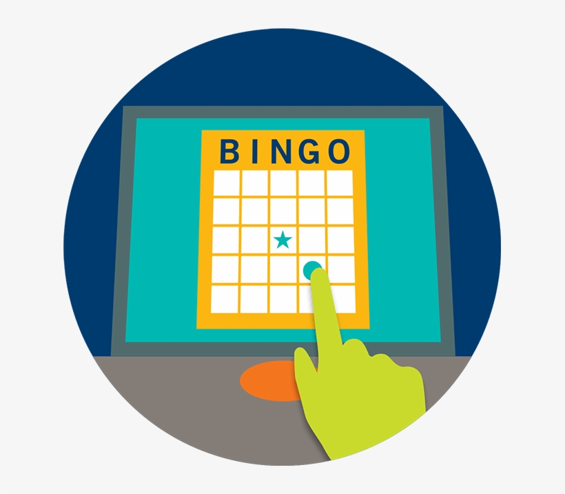 A Finger Touches An Ebingo Card Number On A Terminal, transparent png #6925793