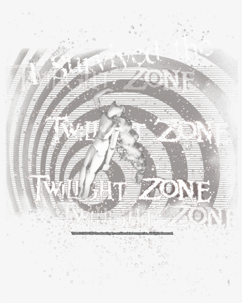 The Twilight Zone I Survived Men's Tank, transparent png #6926108