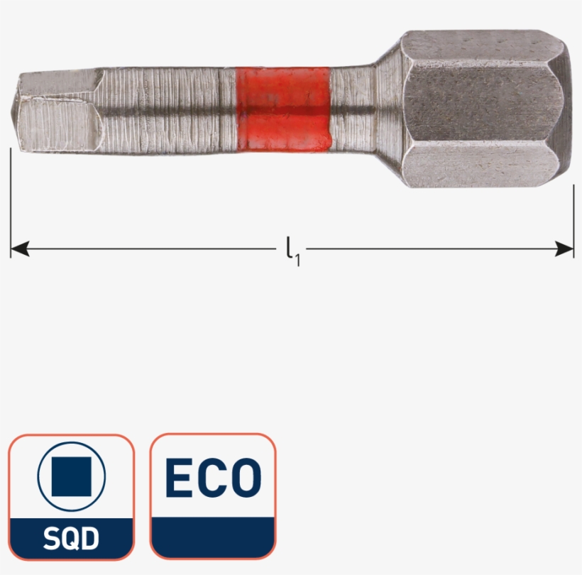 Eco Bit Sqd 25mm, transparent png #6926439