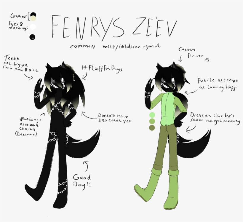 Fenrys Ze'ev By Vagevurig, transparent png #6929455