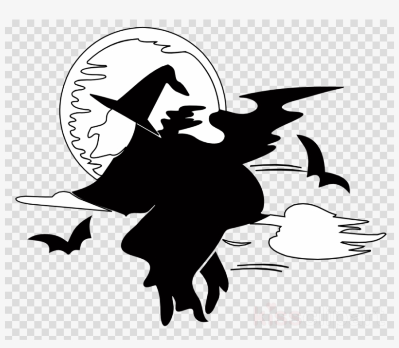 Car Stickers Flying Witch Sticker Clipart Car Sticker, transparent png #6930050