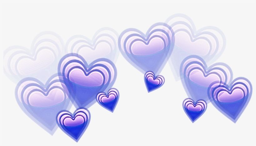 Blue Hearts Png, transparent png #6930201