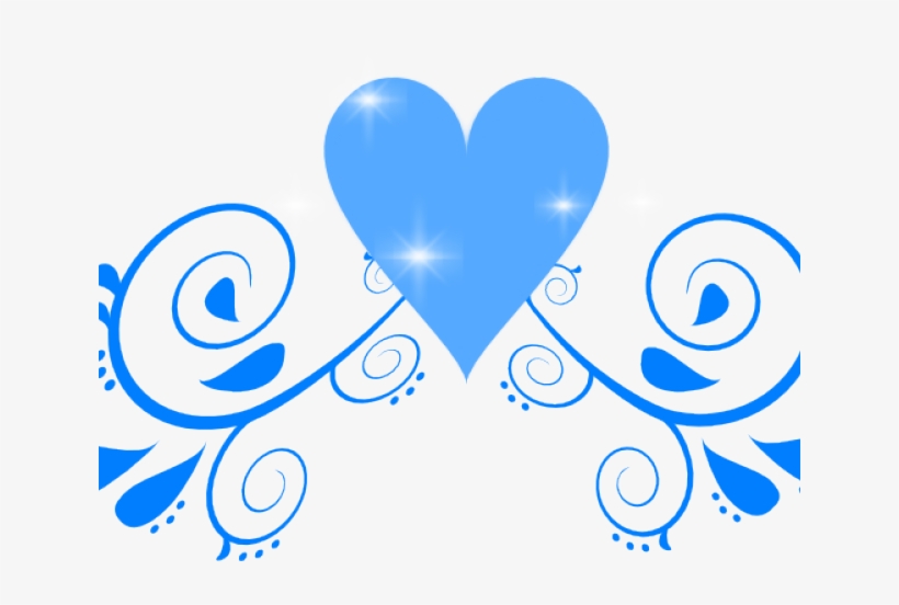 Blue Hearts Cliparts, transparent png #6930729