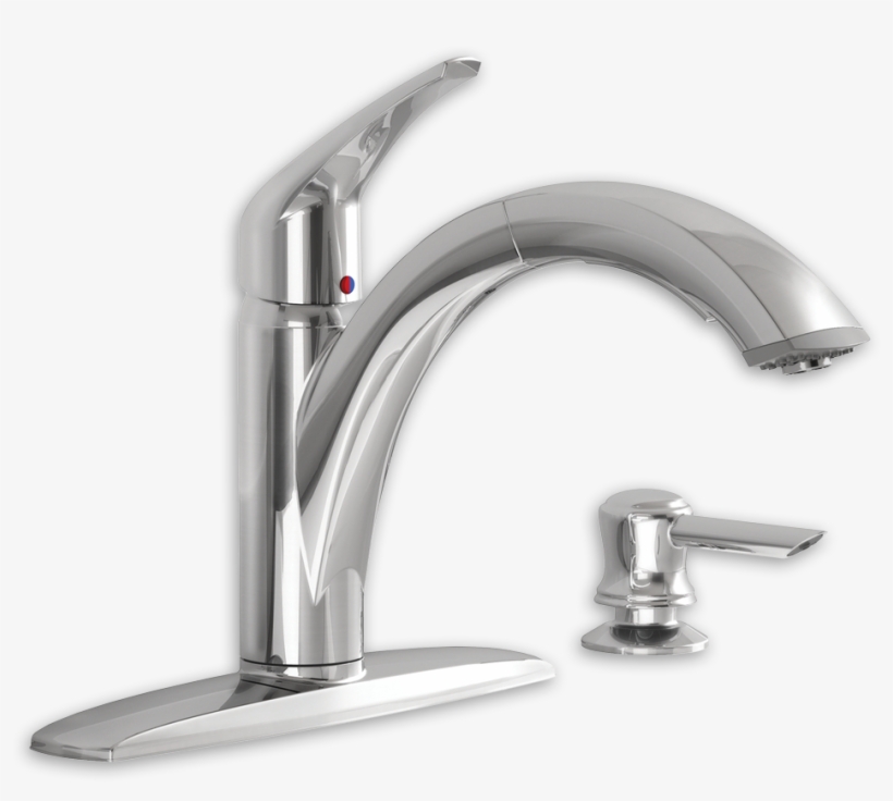 Arch Single Handle Pull Out Kitchen Faucet With, transparent png #6930879