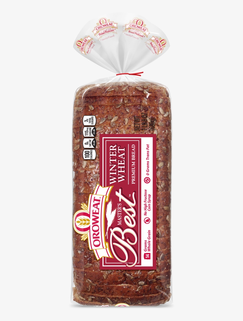 Oroweat Winter Wheat Package Image, transparent png #6931183