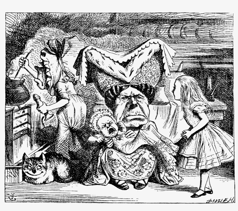 “i Didn't Know That Cheshire Cats Always Grinned, transparent png #6931412
