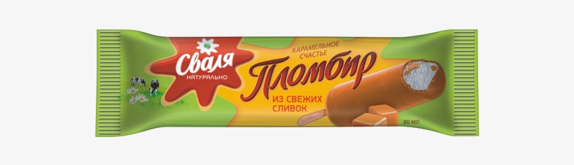 Eskimo Vanilla Ice Cream In Caramel Glaze 15%, 58 G, transparent png #6931760