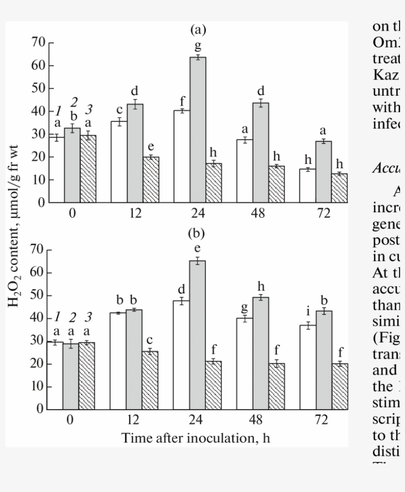 Hydrogen Peroxide Content In Wheat Leaves Of Cultivars, transparent png #6932193