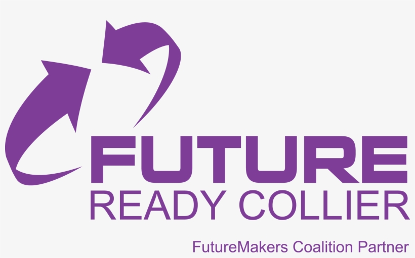 Future Ready Collier Purple Logo, transparent png #6932371
