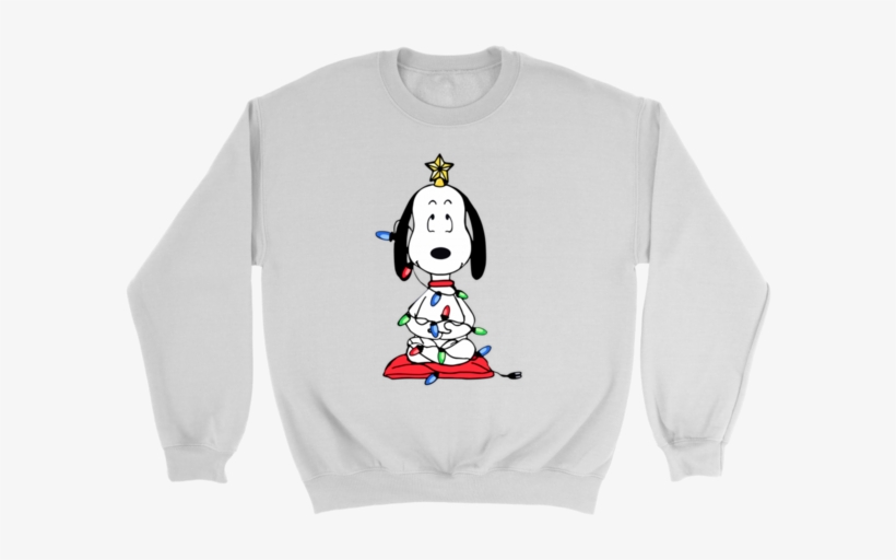 Snoopy Christmas Tree The Peanuts Movie Snoopy Shirts, transparent png #6934170