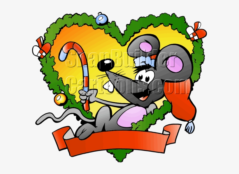 Candy Cane Heart Png, transparent png #6934686