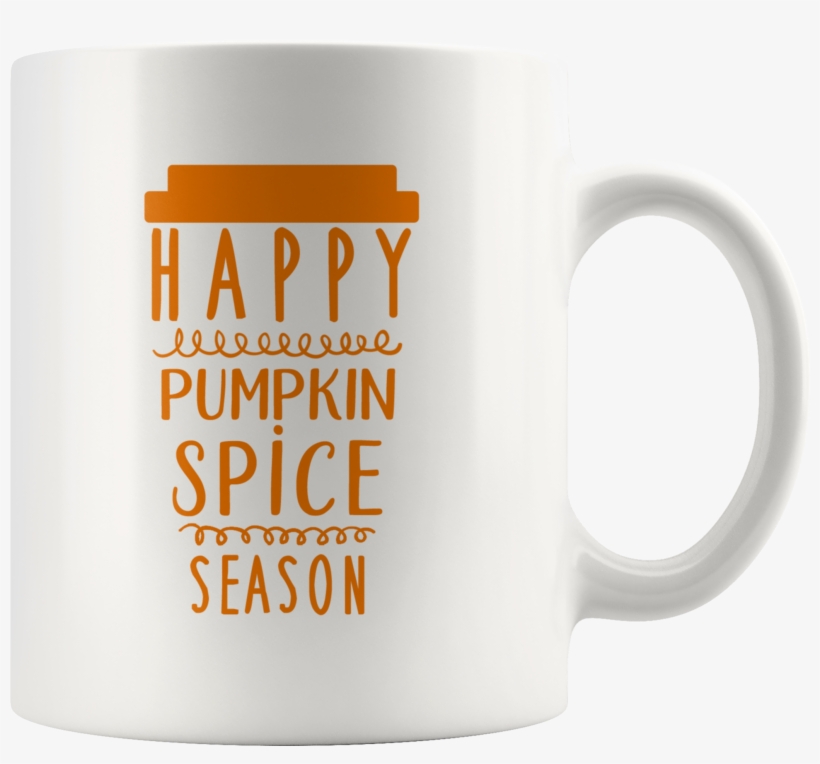 Happy Pumpkin Spice Season Coffee Mug, transparent png #6935563