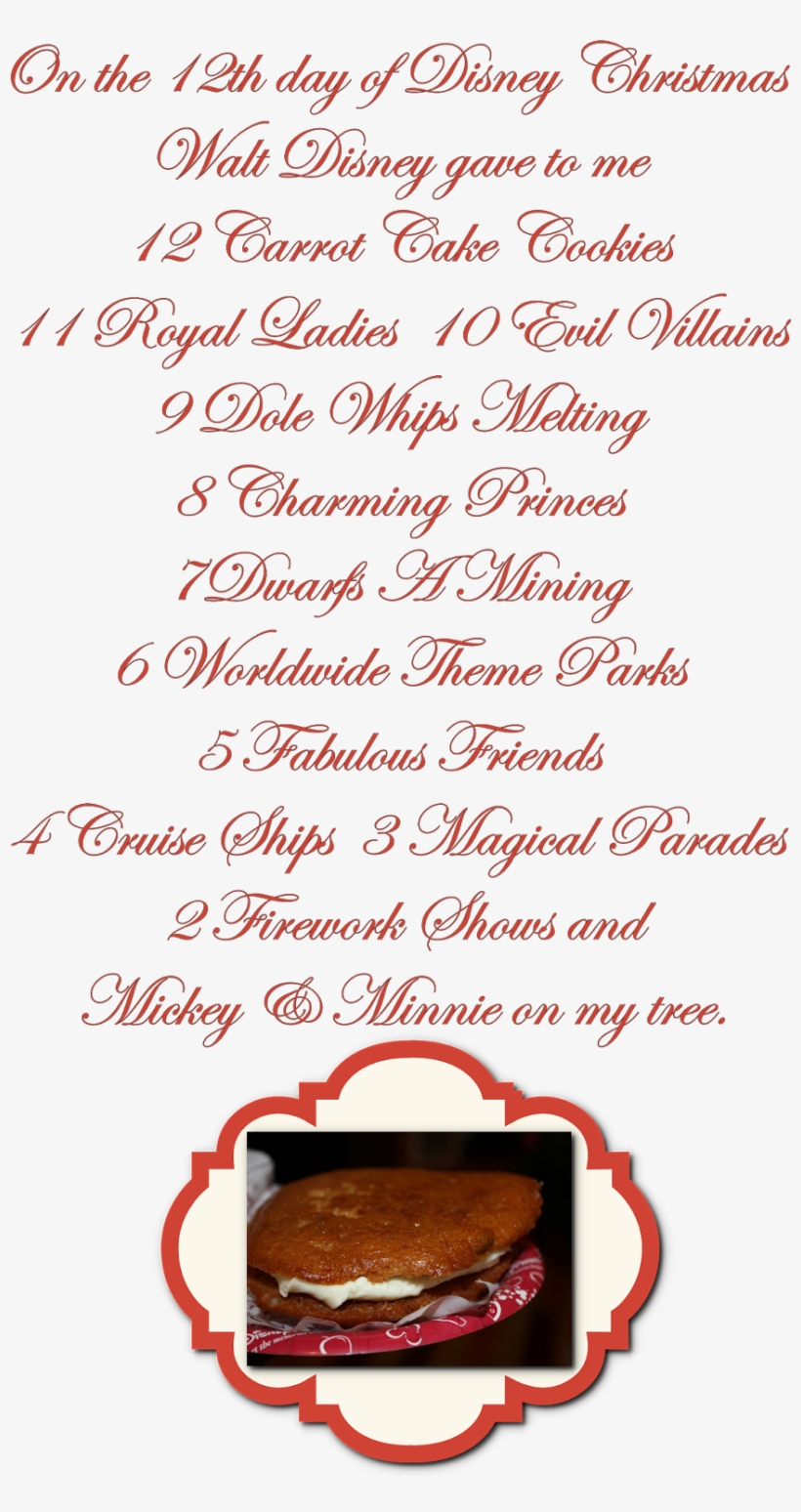 On The 12th Day Of Disney Christmas, transparent png #6936142