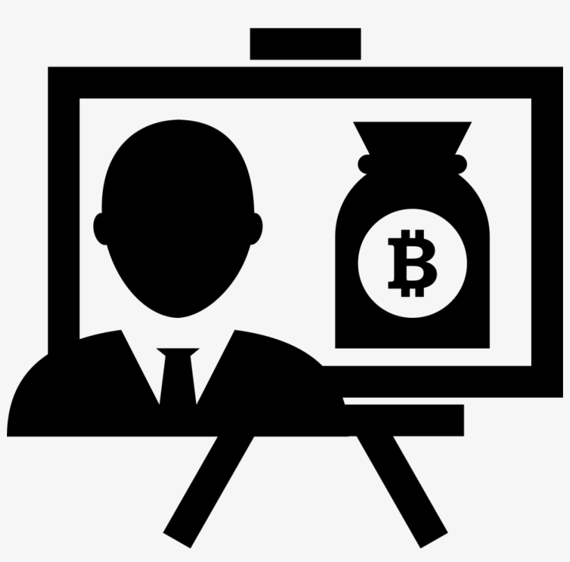 Bitcoin Presentation With Money Bag Symbol Comments, transparent png #6936458