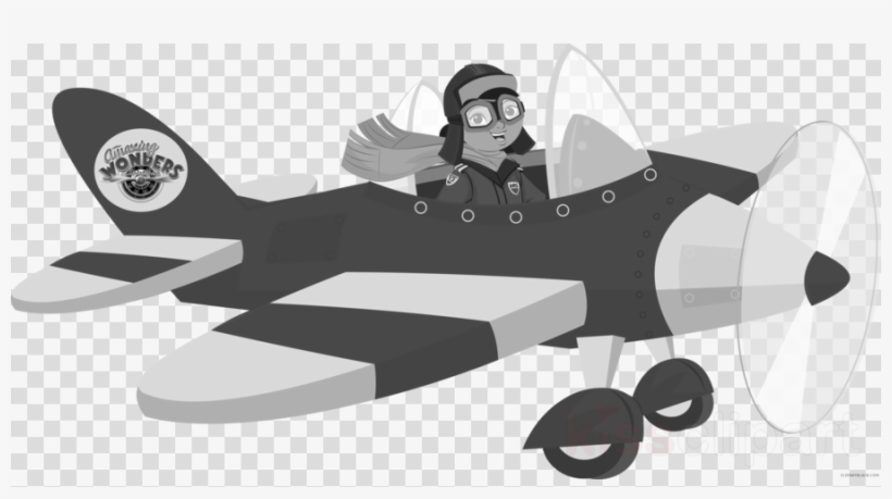 Cartoon Old Airplane Clipart Airplane Flight Aircraft, transparent png #6938188