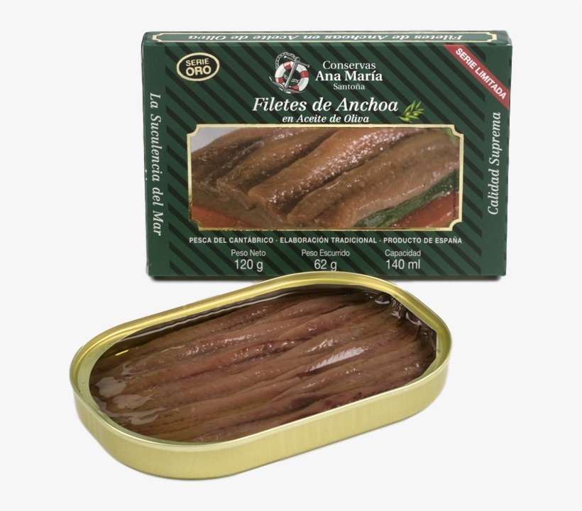 Anchovy Fillets From Cantabria, transparent png #6938408