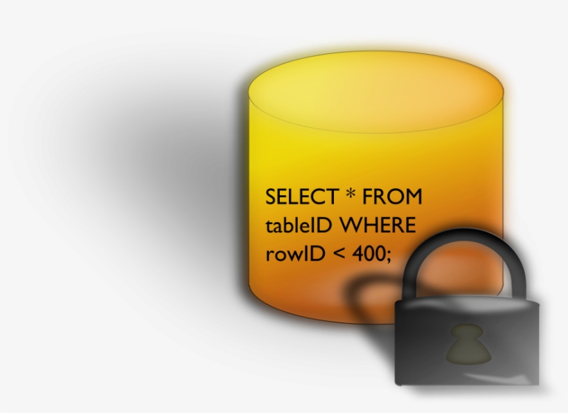 Locked Database Png, transparent png #6938836