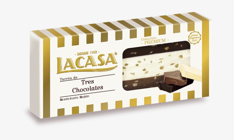 Turrón De Tres Chocolates, transparent png #6939086