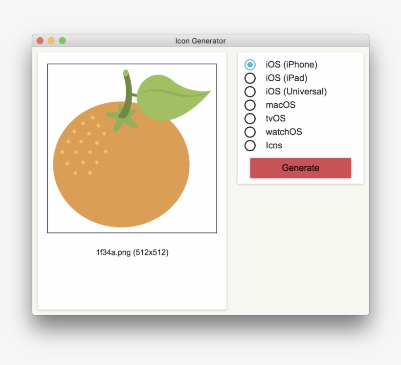 Click Generate And We Get Appicon, transparent png #6939474