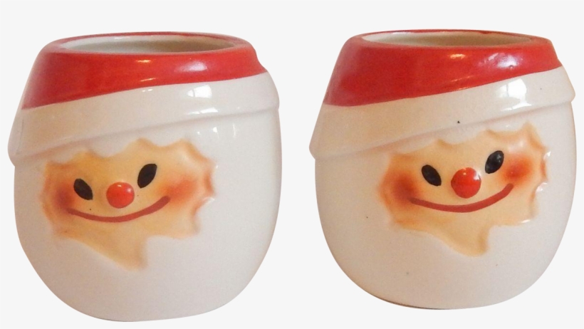 Two Holt Howard Santa Eggnog Cups Found At Www, transparent png #6939745