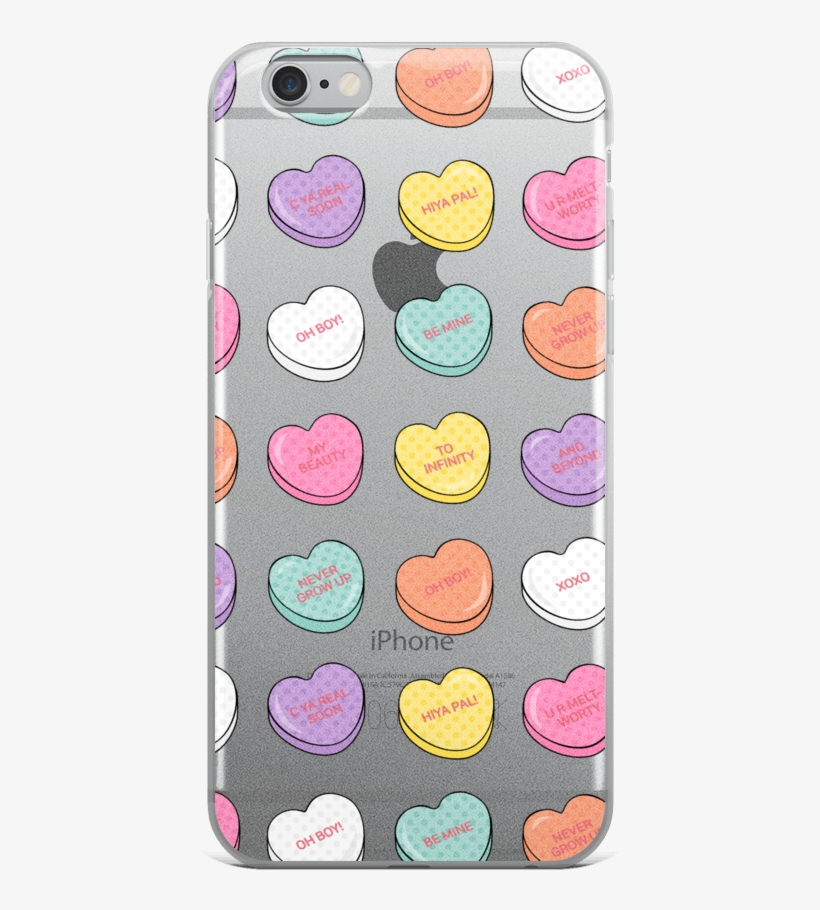 Conversation Heart Iphone And Samsung Case, transparent png #6939752