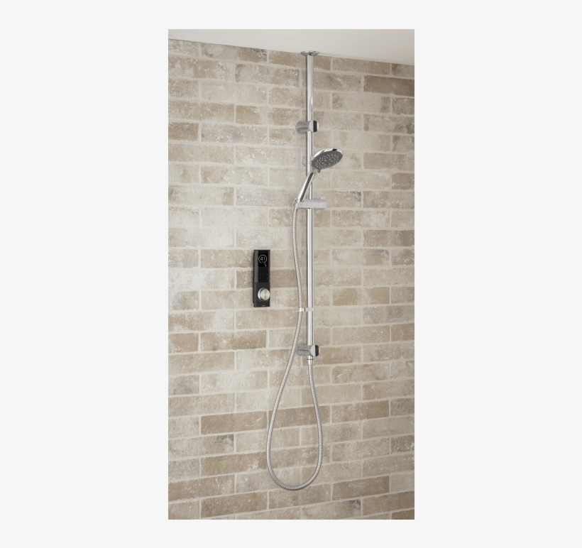 Triton Home Digital Shower Adjustable Head With Riser, transparent png #6939988